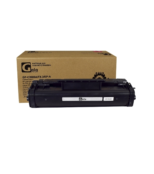 Картридж лазерный GalaPrint GP-C3906A/FX-3/EP-A черный (2500 стр.) для HP LaserJet 5L/6L/3100/3150/3100se/3100xi/3150se/3150xi/5LXtra/5L-FS/LJ6Lgold/LJ6LPro LJ6Lse/LJ6Lxi/Canon FAX-L200/FAX-L220/FAX-L240/FAX-L250/FAX-L260/FAX-L260i/FAX-L280/FAX-L290/FAX-L295/i-SENSYS FAX-L350/FAX-L360/MultiPASS 6000/L60/L90/CFX-L3500/CFX-L4000/CFX-L4500/FAX-L60/FAX-L75/FAX-L80/FAX-L90/FAX-L300/ImageClass 1100/LaserClass L300/2050/2060/400/6000/LBP-460/LBP-465/LBP-660