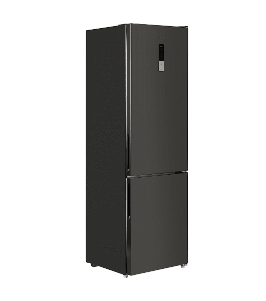 Холодильник Maunfeld MFF200NFSB10 Inverter черный двухкамерный 257/94л морозилка снизу, No Frost