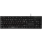 Клавиатура Oklick 100M HW3 проводная, USB Type-A, чёрный, фото 1