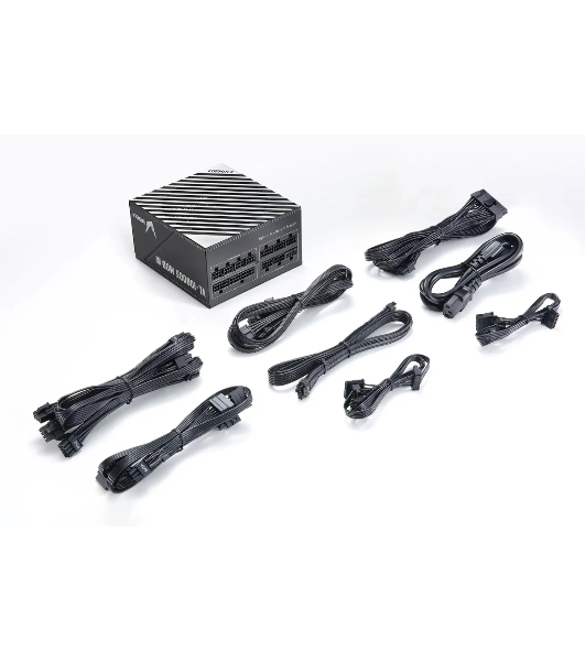 Блок питания Aerocool/Formula ATX 1000W VL-1000G5 MOD Gen5 RTL, 1000Вт, 80 PLUS Gold, 140мм, модульный, черный и серый