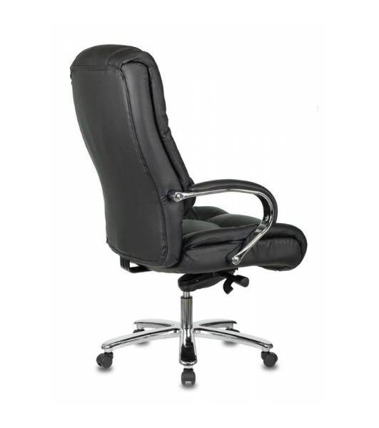 Кресло Бюрократ T-9925SL/BLACK черный, кожа