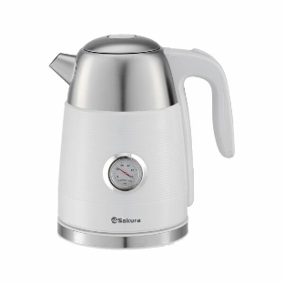 Чайник электрический Sakura SA-2178W Premium белый, 1.7 л, 2200 Вт