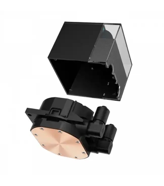 Система охлаждения Water Cooling System PCCooler DS360 Display BK (310W, 360мм, LED, Black, ARGb Pump/Fans: 3x120мм, 90.56CFM, 39.8dBA, 2500RPM/Pump height 65мм, 15dBA, 2600RPM, Rad thickness 27мм/S: 1851, 1700, 1200, 115X, AM5, AM4)