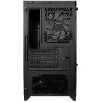 Компьютерный корпус HSPD M330, Mesh Mini-tower, черный, TG, 0.6 SPCC, 3x120mm ARGB mATX, mITX 175/330/160mm 2x2.5', 2x3.5', 4xPCI 1xUSB-A 3.0, 2xUSB-A1.0 365x216x405mm, фото5