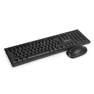 Комплект клавиатура+мышь ExeGate Professional Standard Combo MK200 беспроводной, USB, 1200 DPI, чёрный