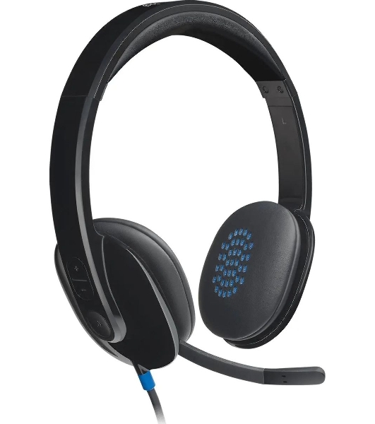 Гарнитура Logitech USB Headset H540 чёрный, проводная, USB
