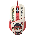 Мышь проводная A4Tech Bloody W63 Max Proxy Boom бежевый/красный, 12000 dpi, USB, кнопки - 9, фото 1