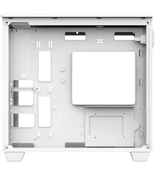 Компьютерный корпус Bloody BD-CC117F белый без БП mATX 5x120мм 1xUSB 2.0 1xUSB 3.0 audio bott PSU