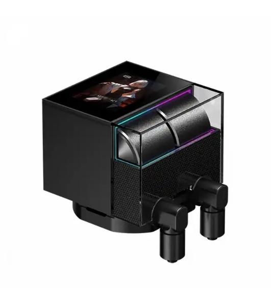 Система охлаждения Water Cooling System PCCooler DS360 Display BK (310W, 360мм, LED, Black, ARGb Pump/Fans: 3x120мм, 90.56CFM, 39.8dBA, 2500RPM/Pump height 65мм, 15dBA, 2600RPM, Rad thickness 27мм/S: 1851, 1700, 1200, 115X, AM5, AM4)
