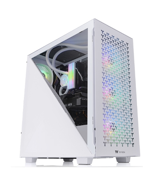 Компьютерный корпус Thermaltake Divider 300 TG Air Snow CA-1S2-00M6WN-02 Snow/Win/SPCC/Tempered Glass*1/Mesh Front Panel/120мм Standard Fan*2 (528610)