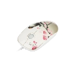 Мышь проводная Qumo Office M43 Serenity белый, 1000 dpi, USB, кнопки - 3, фото 1