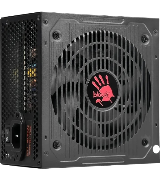 Блок питания Bloody BD-PS750G, 750Вт, 80 PLUS Gold, 120мм, черный