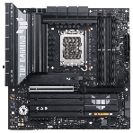 Материнская плата ASUS TUF GAMING B860M-PLUS WIFI, LGA 1851, Intel B860, 4xDDR5, 4xSATA, 3xM.2, 1xPCIe 5.0 x16, 1xPCIe x4, 1xUSB-C, 4xUSB-A 3.2 Gen 1, 2xUSB-A 3.2 Gen 2, 1xHDMI, 1xDP, 1x2.5Gb LAN, 7.1, mATX, фото 1