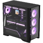 Компьютерный корпус AeroCool/Formula Air Power G8 Floe черный без БП ATX 2xUSB 3.0 1xUSB3.1 audio bott PSU, фото5