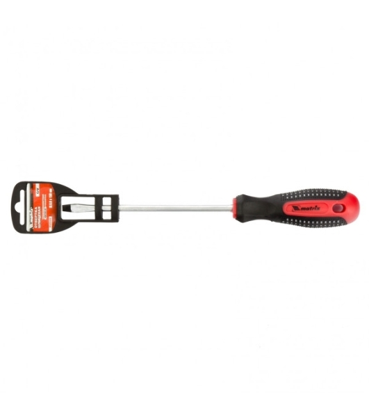 Отвертка Matrix Fusion 11424 SL6,0 х 150 мм, CrV, 3-х компонентная рукоятка 'anti slip'