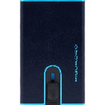 Чехол для кредитных карт Piquadro Blue Square PP4825B2BLR/BLU2, натур.кожа, темно-синий, фото 1