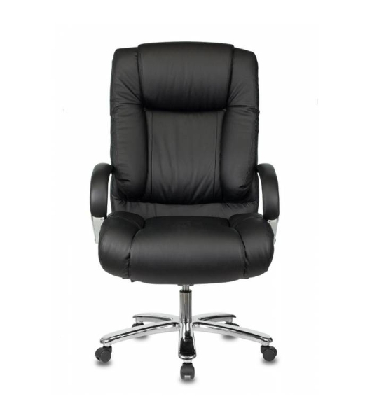 Кресло Бюрократ T-9925SL/BLACK черный, кожа
