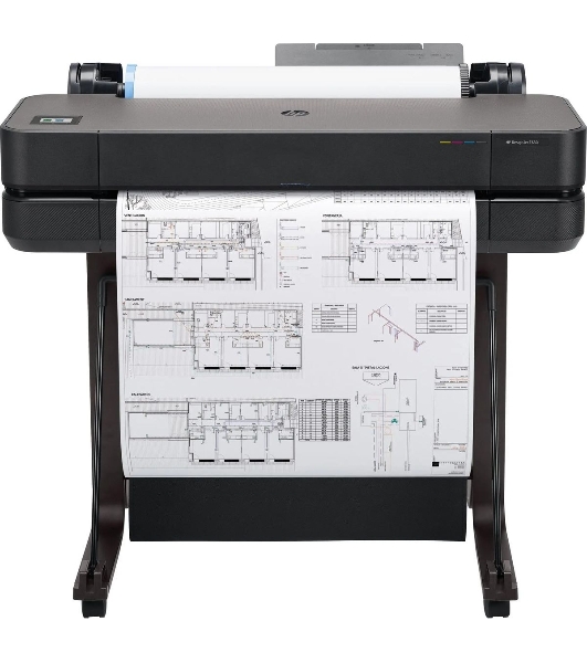 Плоттер струйный HP Designjet T630, A1, цветной, 24', 610 мм, 2400x1200 dpi, USB, Gigabit Ethernet, WiFi
