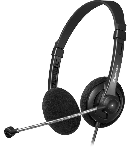 Гарнитура Defender Aura 104 чёрный, проводная