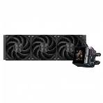 Система охлаждения Water Cooling System PCCooler DS360 Display BK (310W, 360мм, LED, Black, ARGb Pump/Fans: 3x120мм, 90.56CFM, 39.8dBA, 2500RPM/Pump height 65мм, 15dBA, 2600RPM, Rad thickness 27мм/S: 1851, 1700, 1200, 115X, AM5, AM4), фото 1