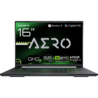 Ноутбук Gigabyte AERO X16 1WH/16'/IPS/AMD Ryzen AI 7 350/32Gb/1Tb SSD/NVIDIA GeForce RTX 5070 8Gb/Windows 11 Home/лунный белый/1.9kg