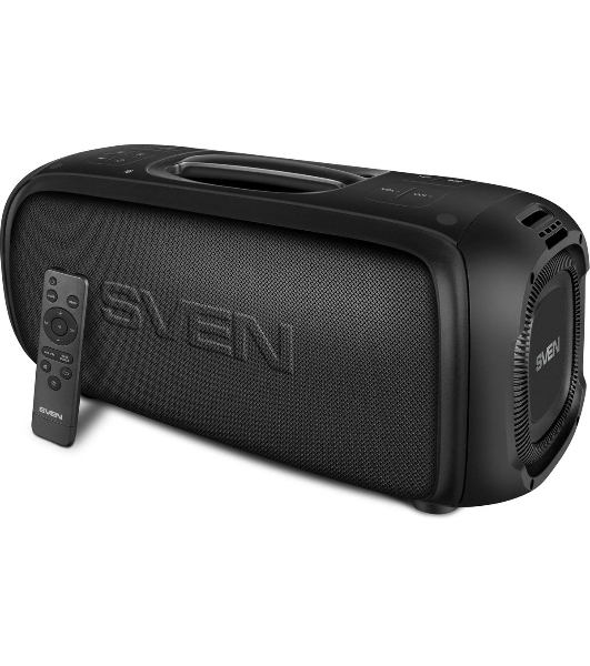 Портативная колонка SVEN PS-860 черный 100W 1.0 BT/3.5Jack 5400mAh