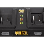 Устройство зарядное для аккумуляторов Denzel IBC-18-3.0-2, Li-Ion, 18В, 3,0 А, для двух батарей, фото6