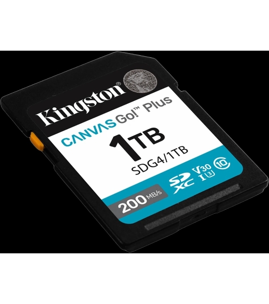Флеш карта SDXC 1Tb Kingston SDG4/1Tb Canvas Go! Plus w/o adapter