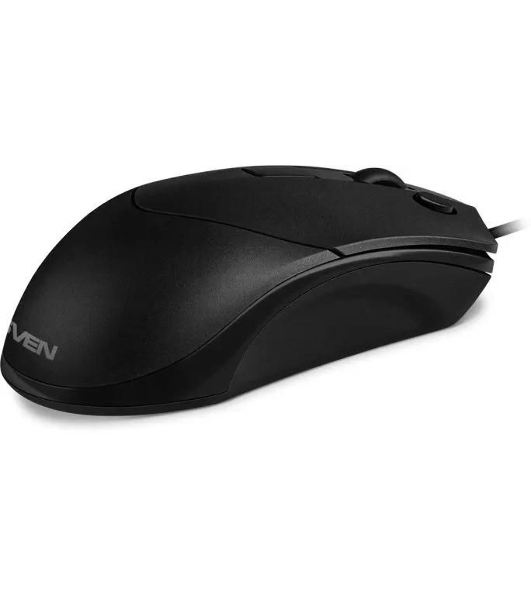 Мышь проводная SVEN RX-100 черный, 4000 dpi, USB, кнопки - 6