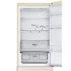 Холодильник LG GC-B459AEMW бежевый двухкамерный 234/110л морозилка снизу, No Frost, фото7
