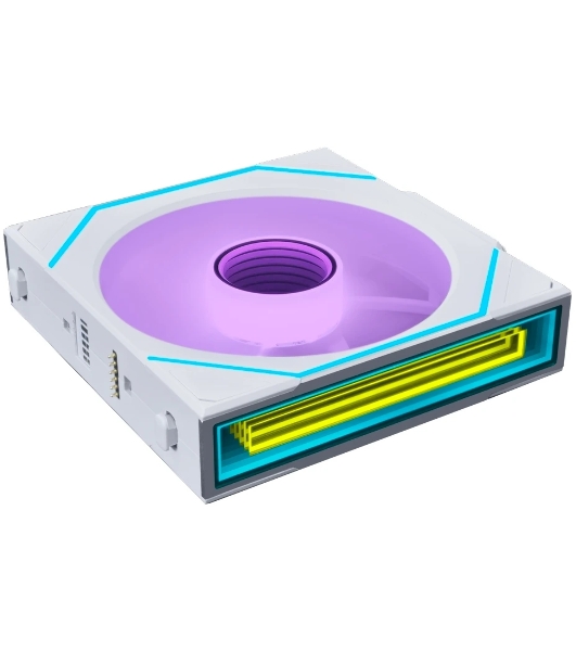 Вентилятор для корпуса Lian-Li Uni Fan SL-INF Wireless 120 ARGB 120х122.1x28 белый 4-pin 29.2дБ (G99.12SLIN1W1W.R0) Ret