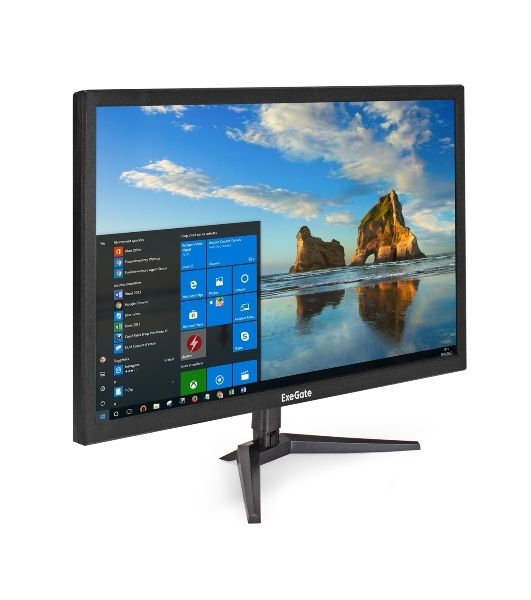 Монитор 23.8' ExeGate EB2400 TN+film 1920x1080, 60 Гц, 5 мс, 16:9, 200 кд/м2, 1xHDMI, 1xVGA, черный