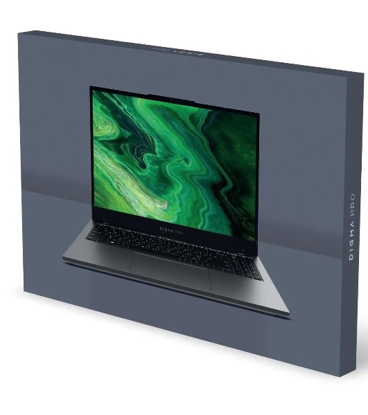 Ноутбук Digma Pro Fortis M Core i3 1215U 16Gb SSD 256Gb Intel UHD Graphics 15.6' IPS FHD (1920x1080) Windows 11 Pro grey WiFi BT Cam 4250mAh (DN15P3-ACXW01)