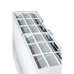Кондиционер сплит-система настенного типа RIX LITE I/O-W12MB 12000 BTU, 32 м², 28 дБ, охлаждение, обогрев, осушение, белый, фото7