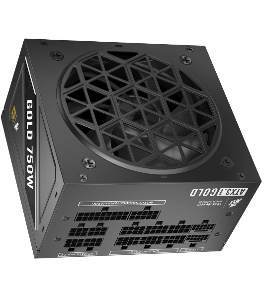 Блок питания 1STPLAYER ACK HA-750AC2, 750Вт, 80 PLUS Standart, черный