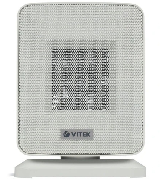 Тепловентилятор Vitek VT-2052 GY, серый, 1500 Вт, 20 м2, электронный термостат