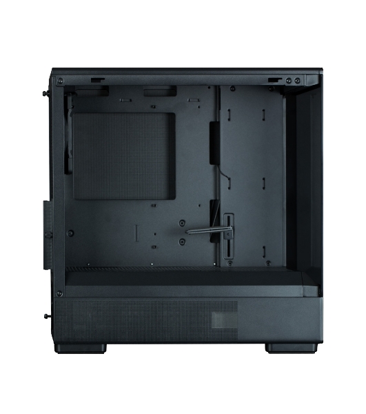 Компьютерный корпус ZALMAN P10, MATX, черный, WINDOW, 2x3.5', 3x2.5', 1xUSB TYPE-C, 1xUSB 3.0, REAR 1x120мм ARGb