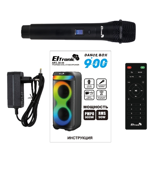 Колонка 06' (30-44 DANCE BOX 900) динамик 2шт/6.5' ELTRONIC с TWS