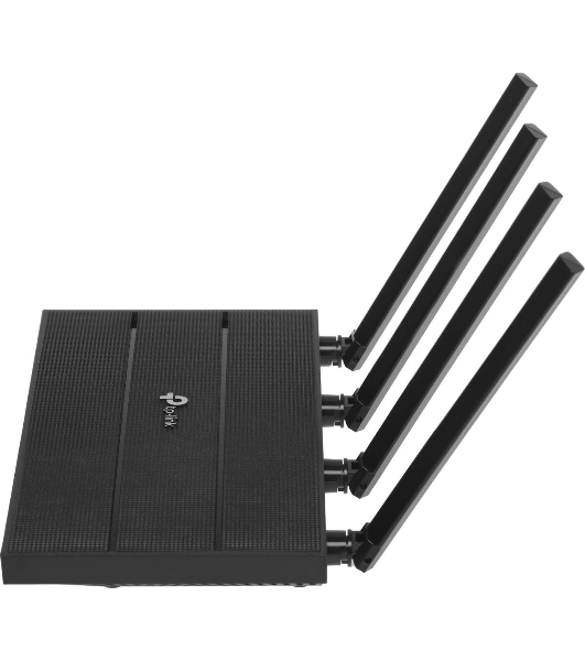 Роутер TP-Link AX1500 Dual-Band Wi-Fi 6 RouterSPEED: 300 Mbps at 2.4 GHz + 1201Mbps at 5 GHzSPEC: 4× Antennas, 1GHz Dual Core CPU, 1× Gigabit WAN Port + 3× Gigabit LAN Ports, 1024-QAM, OFDMAFEATURE: Tether App, WPA3, Access Point Mode, IPv6 Supported, IPTV, Bea
