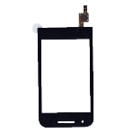 Сенсорное стекло (тачскрин) для Samsung GT-S5820, черное, фото 1
