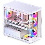 Корпус без блока питания JONSBO D300, Mini-Tower, TG, no fan, 2xUSB-A 3.2 + 1xUSB-C 3.2, mATX, mITX White, фото15