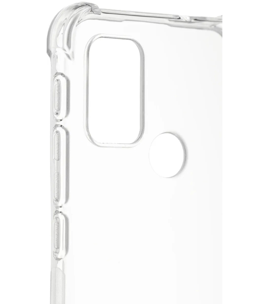 Чехол (клип-кейс) Brosco, для Motorola Moto G20, прозрачный moto-g20-hard-tpu-transparent