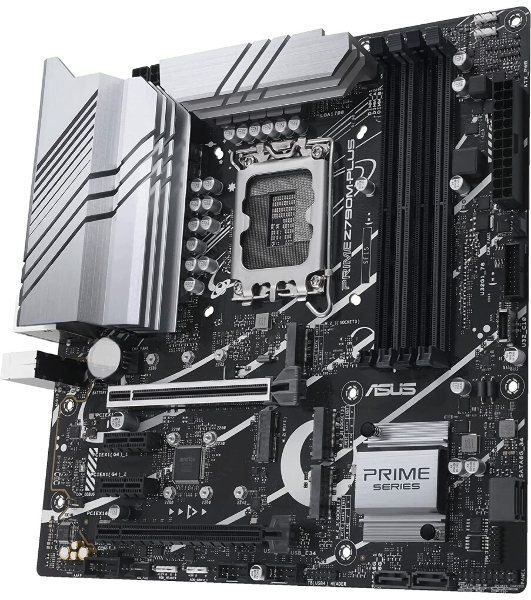 Материнская плата ASUS PRIME Z790M-PLUS, LGA 1700, Intel Z790, 4xDDR5, 4xSATA, 3xM.2, 1xPCIe 4.0 x4, 1xPCIe 5.0 x16, 2xPCIe x1, 1xDP, 1xHDMI, 1x 1Gb LAN, 1xUSB-C 3.2 Gen 2x2, 1xUSB 3.2 Gen 2, 4xUSB 3.2 Gen 1, 2xUSB 2.0, 3x3.5 мм, 7.1, mATX