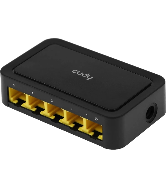 Коммутатор Cudy FS105D, 5×100 Мбит/с