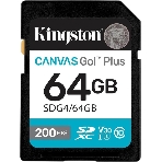 Флеш карта SDXC 64Gb Kingston SDG4/64Gb Canvas Go! Plus w/o adapter, фото2
