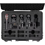 Набор микрофонов для ударной установки sE Electronics V PACK VENUE 1 х микрофон V KICK, 2 х микрофона V BEAT, 1 х крепление V CLAMP, 1 х микрофон V7 X, пластиковый кейс, фото4
