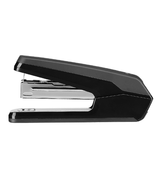 Степлер настольный Deli E0464BLACK Exceed 24/6 26/6 (25 листов) черный, 100 скоб, металл/пластик закрытый/открытый, коробка