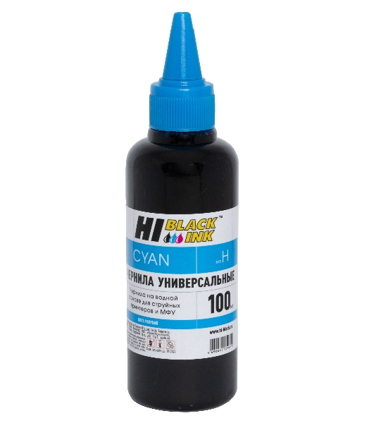 Чернила Hi-Black универсальные для HP (Тип H-V1), C, 0,1 л.