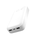 Портативный аккумулятор MORE CHOICE (4620202552938) PB25-20 20000mAh 2USB+Type-C+1micro USB 2.0A, белый, фото2