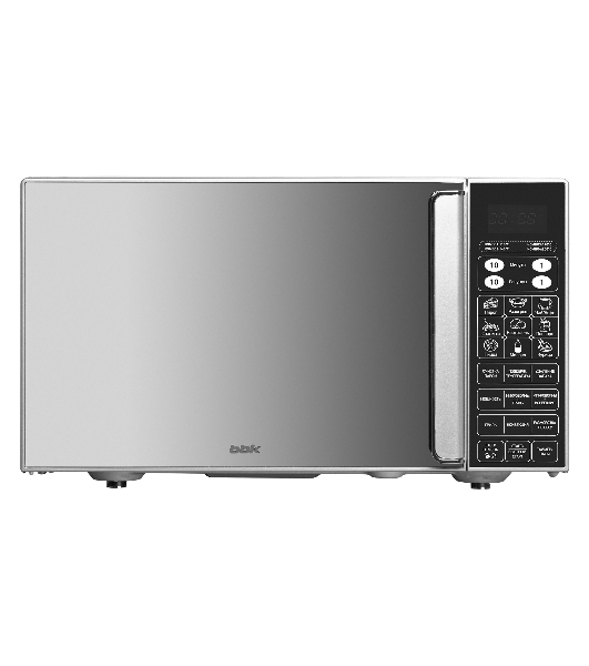 Микроволновая печь BBK 23MWC-982S/SB-M серебристый/черный, 23 л, 900 Вт, переключатели - сенсор